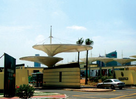 姜堰膜结构案例